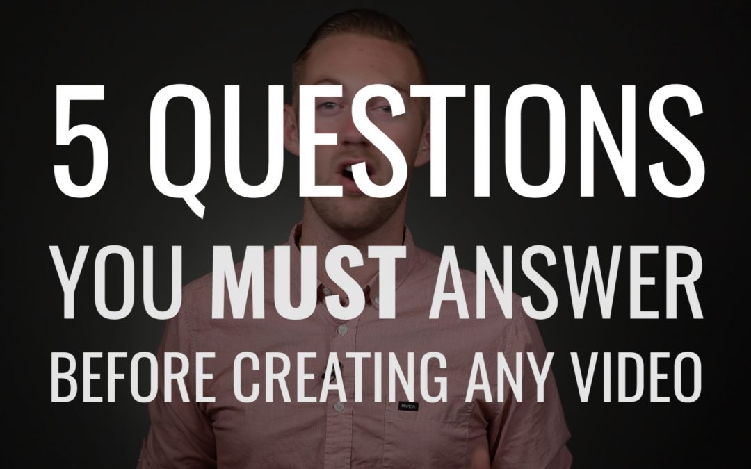 Video Production Archives Wondertree Media Video 5 Questions To Ask When Creating A For Your Brand Ensure
